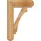 Ekena Millwork Imperial Craftsman Rough Sawn Bracket w/ Offset Brace, Western Red Cedar, 8"W x 24"D x 36"H BKT0806X24X36IMP04RWR - alternate 4